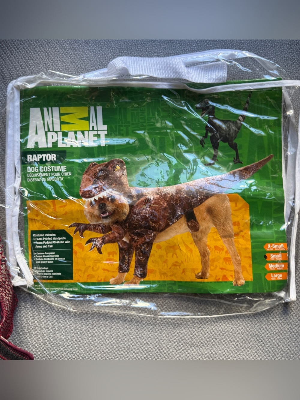 Raptor Dinosaur Dog Costume - Animal Planet - Picture 2 of 10